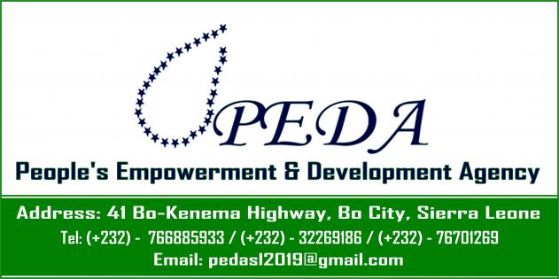 PEDA LOGO AND ADDRESS